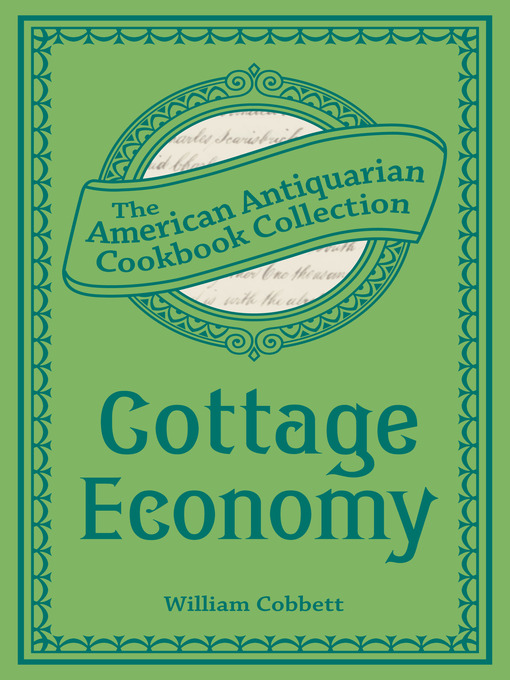 Title details for Cottage Economy by William Cobbett - Available